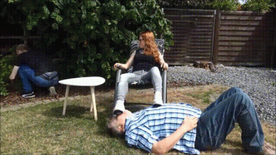 Gartenarbeit = Sklavenarbeit