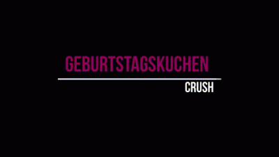 Geburtstagskuchencrush