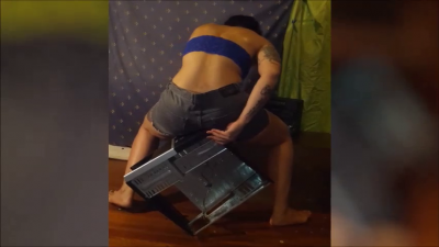 Jazmin Smashes Pc Case