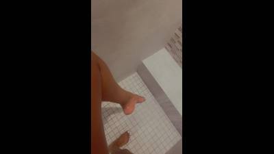 Showered Pedicure Feet