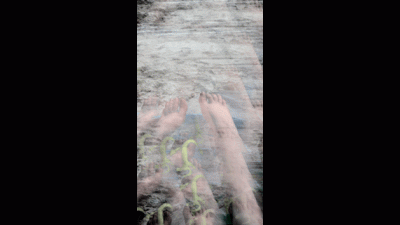 Sandy Toes At The Beach