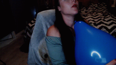 No Pop, Blowing Up Balloons, Making You Cum!