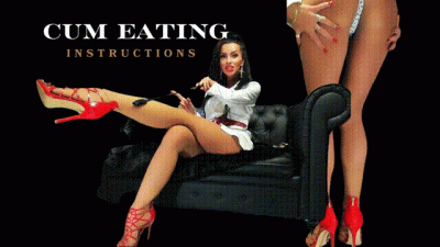 Cum Eating Instructions