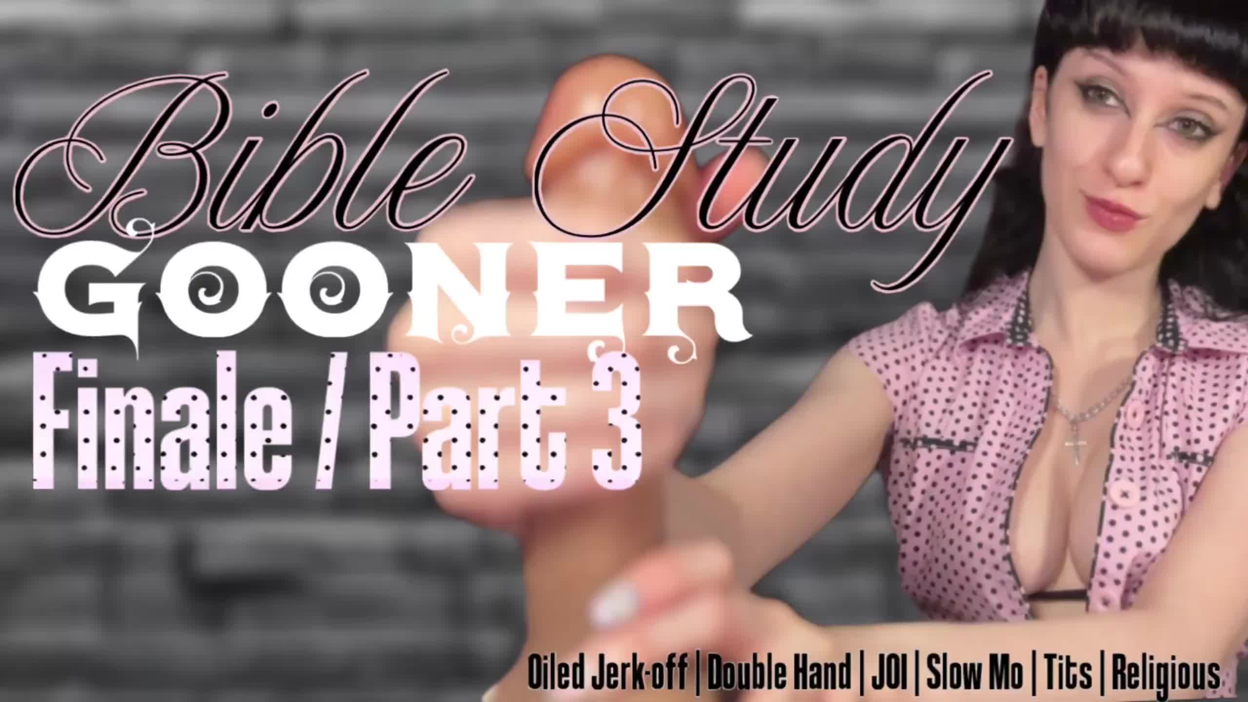 Bible Study Gooner PT3 Jerk Off