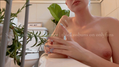 Hot Bathtub Realistic Sloppy BJ