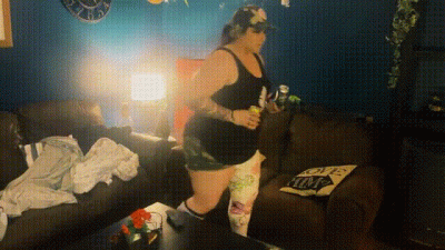 Dannie In Double Leg Casts!