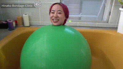 Big Green Balloon Lotion Play