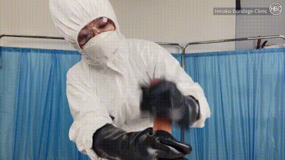 Hazmat Suit And Rubber Catsuit Masturbation