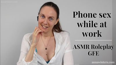 Phone Sex While At Work ASMR Roleplay