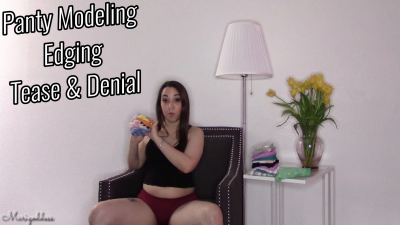 Panty Modeling Edging Tease And Denial