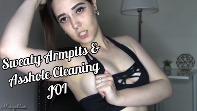 Sweaty Armpits Asshole Cleaning JOI