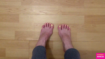 Showing Off My Bare Feet Form All Angles
