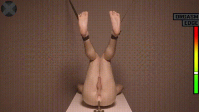 Restrained And Machine Fucked Until He Reached Anal Prostate Orgasm