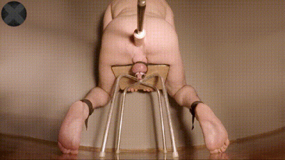 Estim Chastity + Fucking Machine
