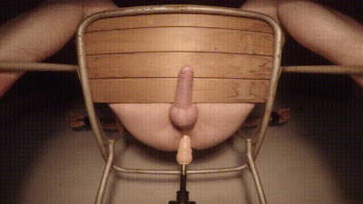 Bdsm Anal Training Chair Prostate Edging Procedure For Cum Buildup