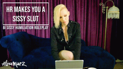 Head Of HR Makes You A Sissy Slut Bi Sissy Humiliation Roleplay