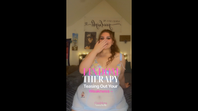Findom-Therapy-Fantasy: Teasing Out Your Weakness | BBW Bratty JOI Edging & Denial
