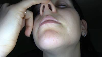 Anna Sexy Nose Nostrils Very Close Up