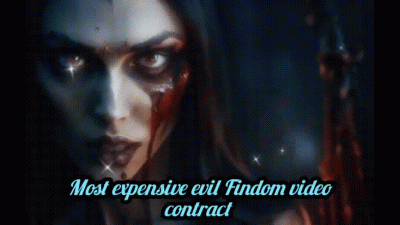 Most Expensive Evil Findom Video Contract