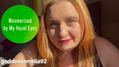 Mesmerized By My Hazel Eyes