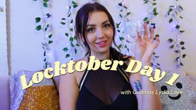 Locktober Day 1 Encouragement With Goddess Lydia Love