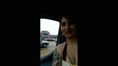 Sexy Femdom POV Public Smoking Flashing& Masturbating! Flashing Her Thick Ass, Pussy&Giant Dds In Public Parking Lot! Smoking Spanking And Fingering Herself To Cum In Public