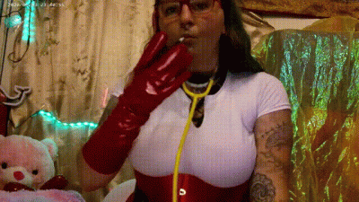 Latex Dominatrix Nurse Kendal Kink SPH Humiliation Pussy Fingering Facesitting Cum Countdown JOI