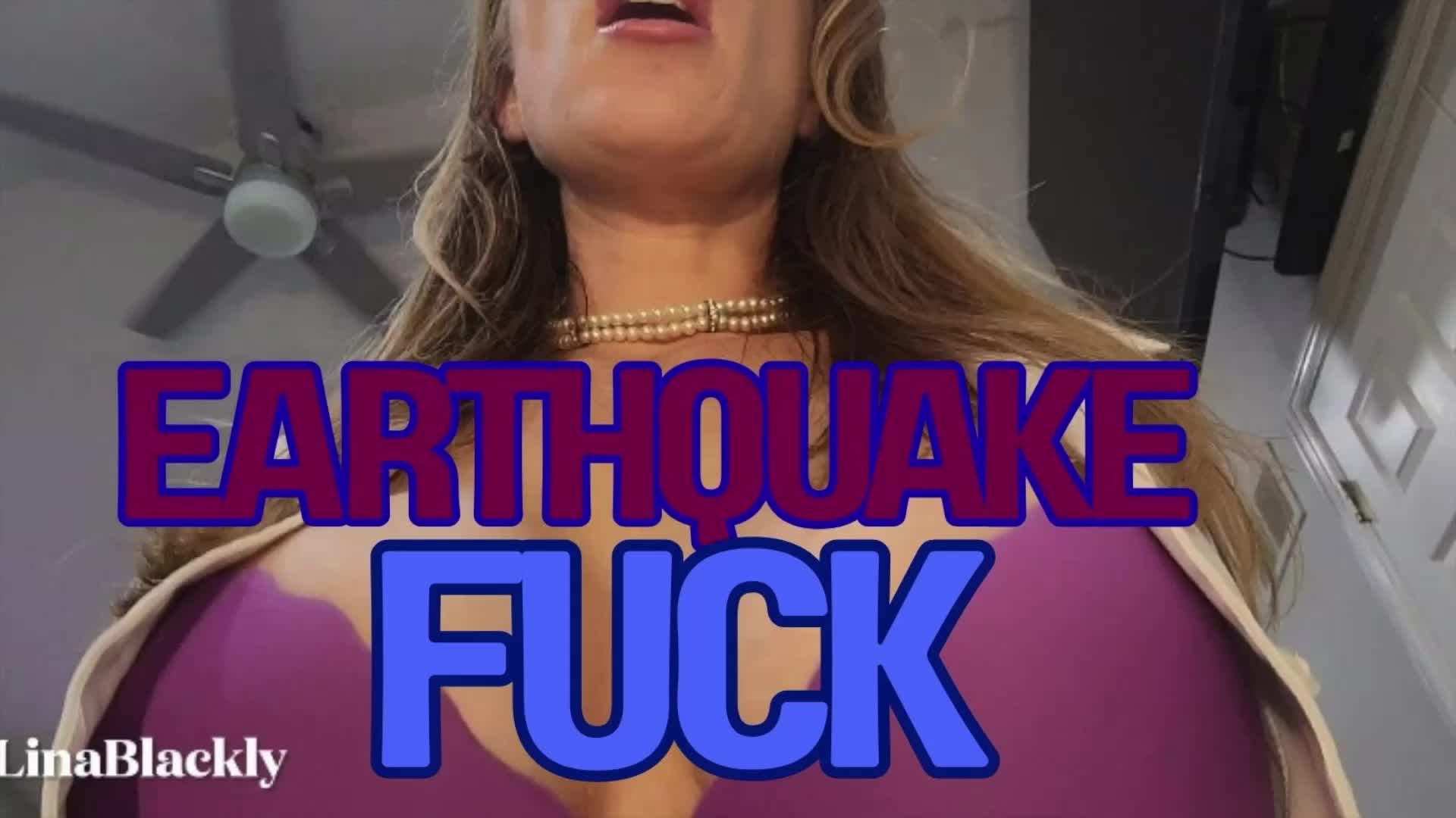 Busty MILF Tutor Lina Blackly's POV Earthquake Fuck
