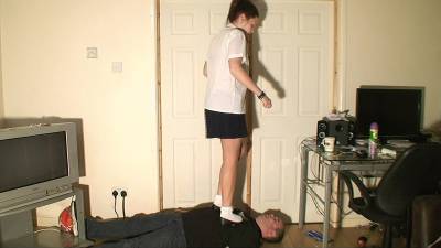 Schoolgirl Trampling Sophie