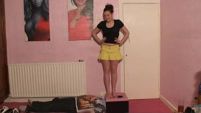 Sophie Face Standing Bare Foot