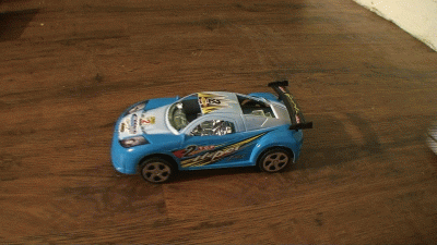 Model Car Crushing Sophie