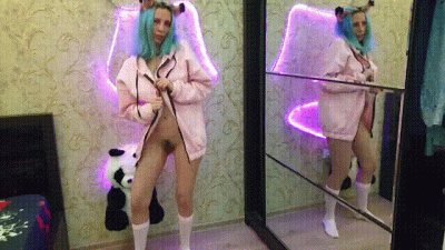 Anime Girl Dancing And Masturbation
