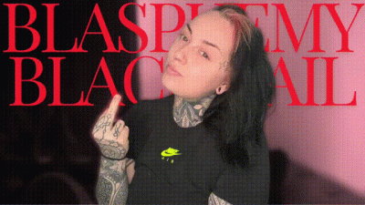 Blasphemy Blackmail