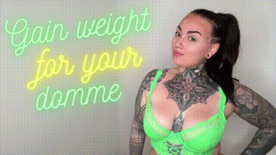 Weight Gain For British Femdom