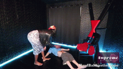 Teaching Perv Slave A Lesson Ball Busting Mistress Melissa