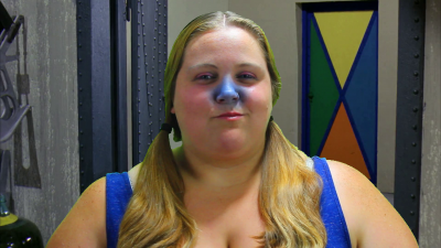 Innocent Violet Begs Wonka To Be A Blueberry