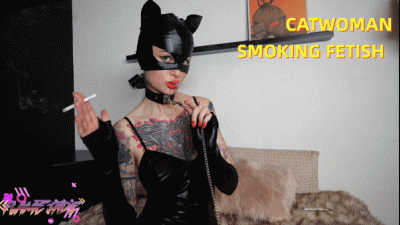 Catwoman Art Of Smoking