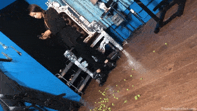 Goddess Maya Sin, Grapes Under Leather Ankle Boots