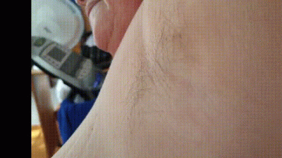 Camilla Shaves Her Armpits