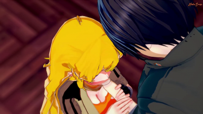 Yang Xiao Long Deep Throats Cock And Swallows Cum Rwby Hentai