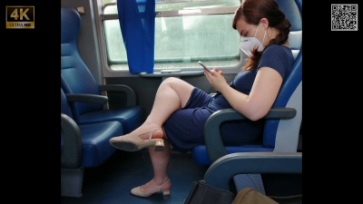 Candid Cute Mature Big Feet Fetish, Sexy Sandals, Nice Heels Close-Up