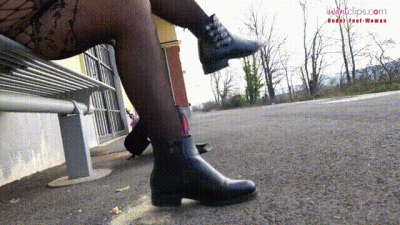 Boot Domination, Bread Food Crushing Under Her Power Boot Soles
