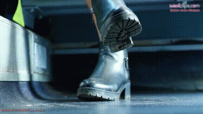 Beauty Lady Heel Boots Fetish Mix, Under Boot Soles And Perfect Dangling Heel Boots Legs 4K