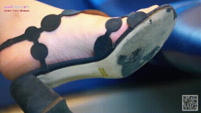 Beauty Big Feet With Open Sandals, Foot Fetis Watching