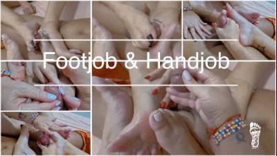 Juliette_Rj And Lady Syl Nifty Delicious Footjob And Handjob Session With A Young Fellow- For Mobile Devices- Footjob- Foot Fetish- Handjob- BBW Queen- Cum Shot- Big Dick- Toe Job- Brazilian MILF- Taboo