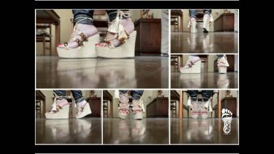 Juliette-Rj Cuckold Humiliation JOI- For Mobile Devices Users- Wedges Heels- Platform Heels- Red Nails- JOI- Cum Orders- Hand JOI- Licking Orders- Humiliation- Foot Fetish