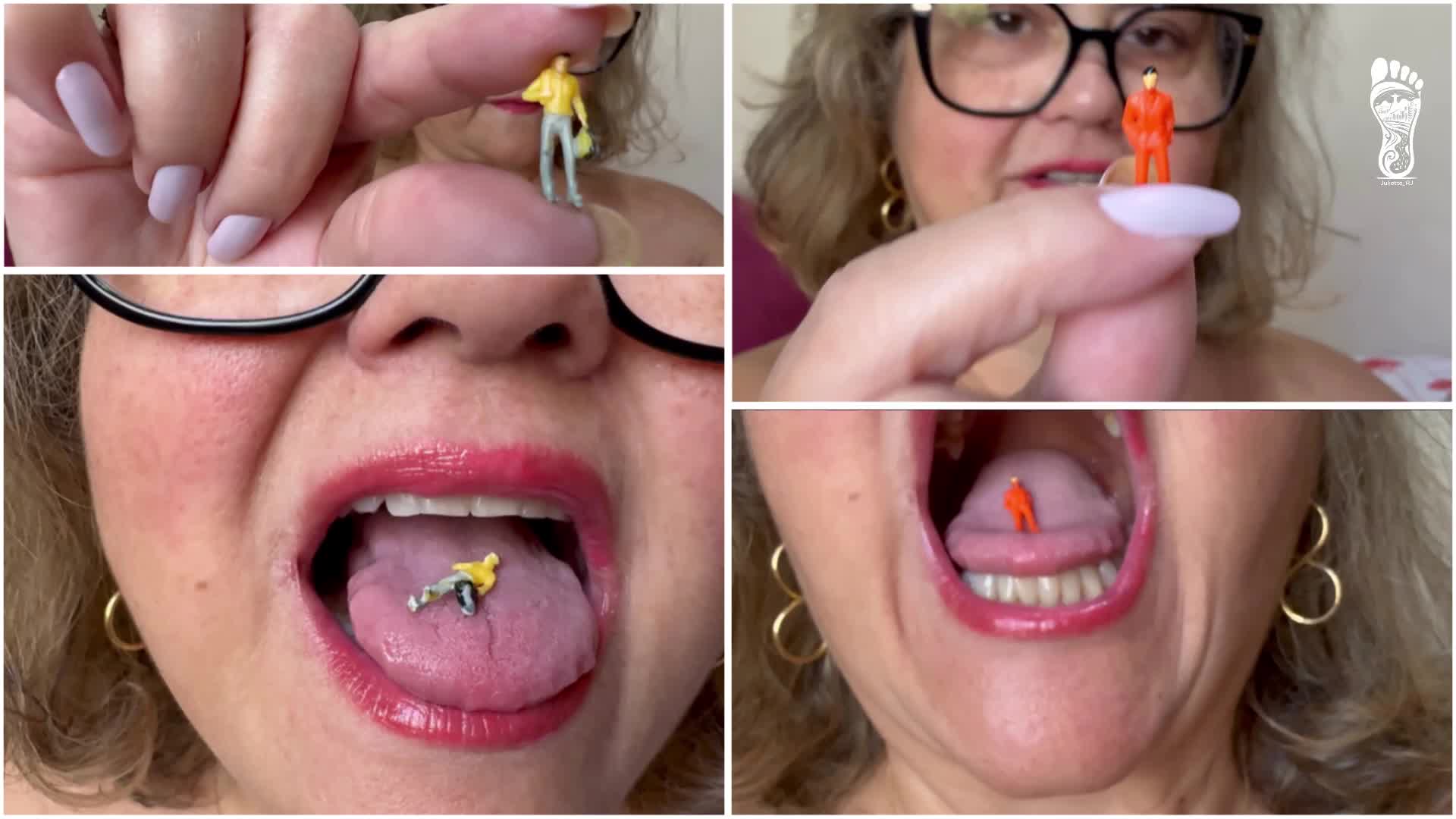 Juliette_Rj In A Giantess Clip- Those Tiny Guys Deserved A Better Look- Giantess- BBW- Tiny People- Small People- BBW Giant
