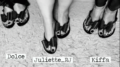 Kiffa Feet Visting Rio, Her Friends Juliette_Rj And Dolce For A Classic Dangling Session Dangling Foot Fetish Kiffa Feet Flip Flops Dangling Melissa Dangling Soles Wrinkled Soles