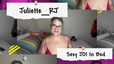 Juliette_Rj Sexy Bed JOI 4K Clip Solo Female Foot Fetish Cum Countdown Thick Legs