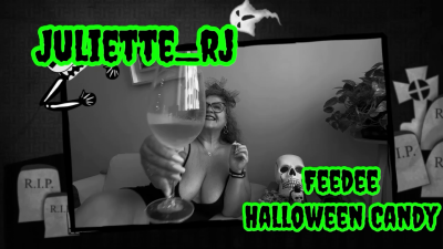 Juliette_Rj Halloween Trick Or Treat Eating Candy Feederism Eating Food Mukbang Close Up